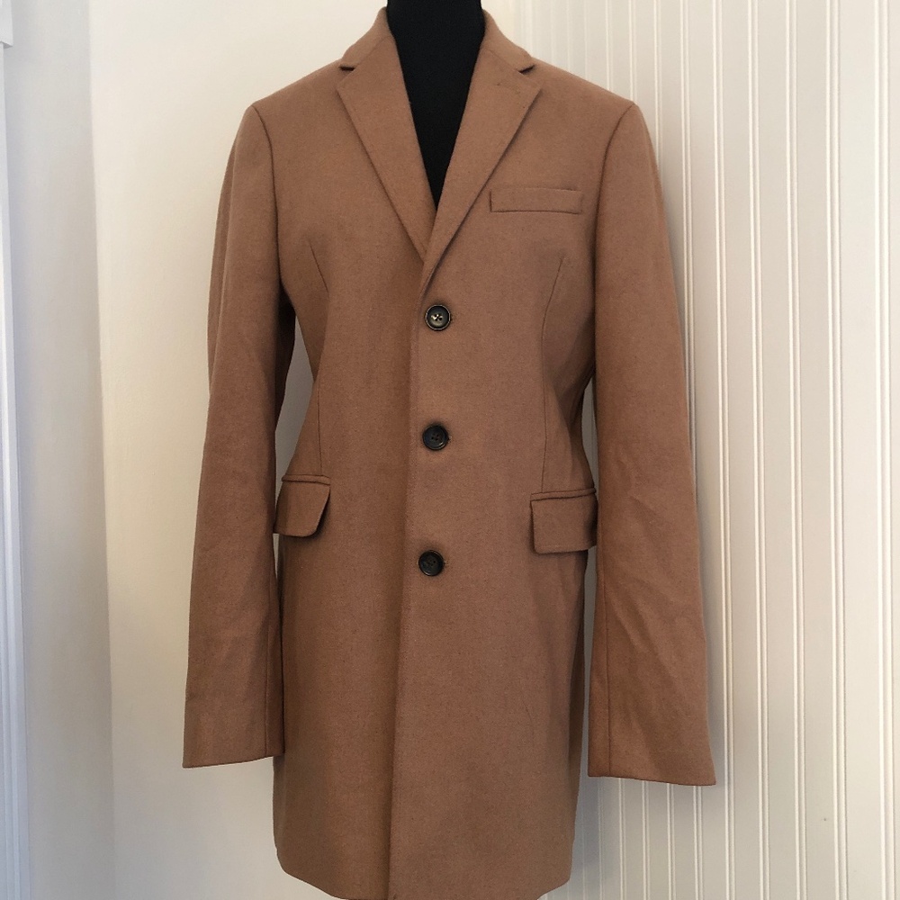Designer Ben Sherman Small Wool Business Casual Coat